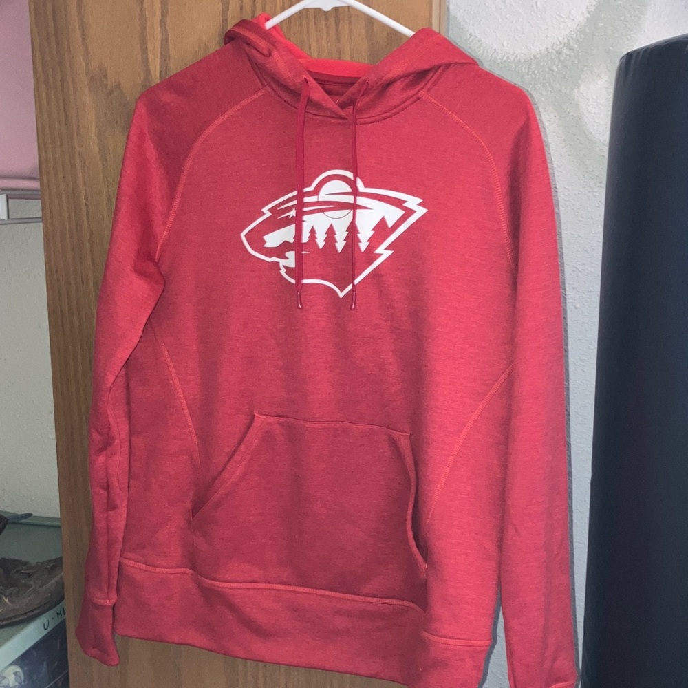 Red MN Wild Hoodie